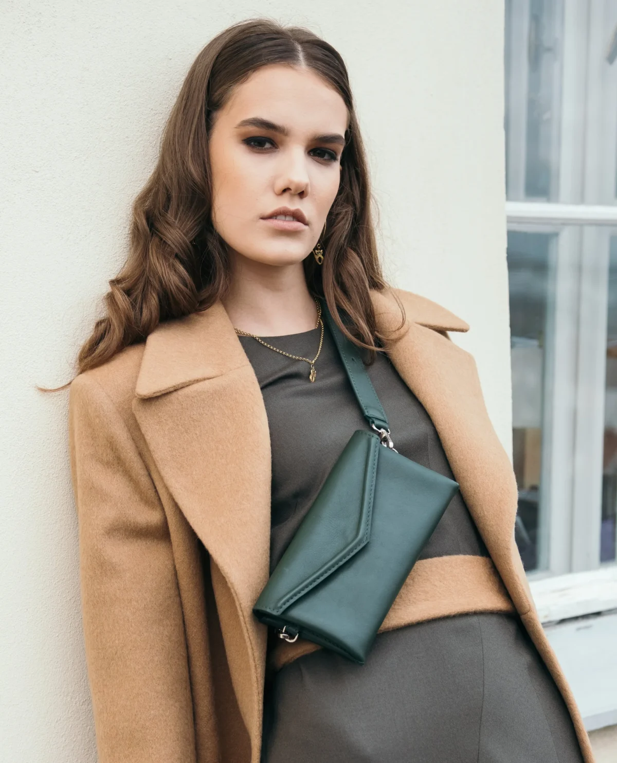 Alternative view of Håndlavet Læder Mave- og Skuldertaske | Gerda Retter Design